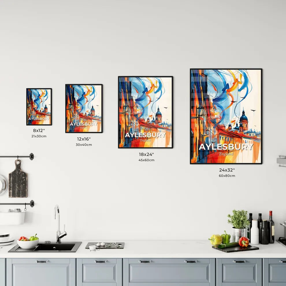 Vibrant Aylesbury, England Kitchen Art