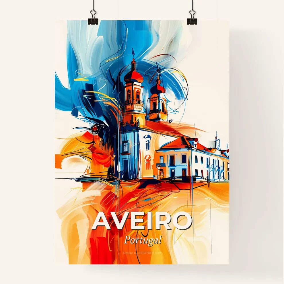 Vibrant Aveiro, Portugal Poster