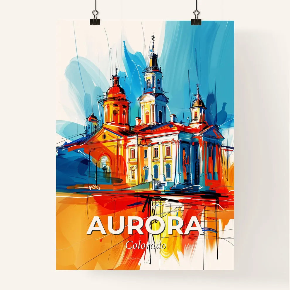 Vibrant Aurora, Colorado Poster