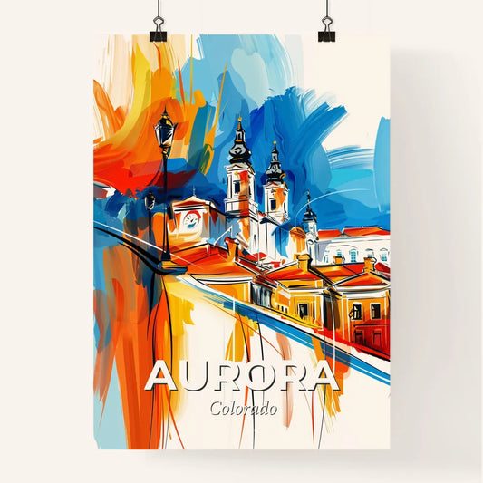 Vibrant Aurora, Colorado Poster