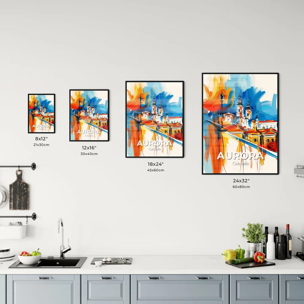 Vibrant Aurora, Colorado Kitchen Art