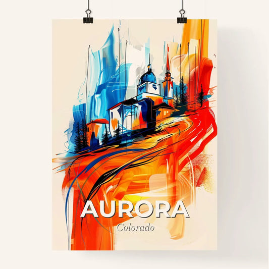 Vibrant Aurora, Colorado Poster