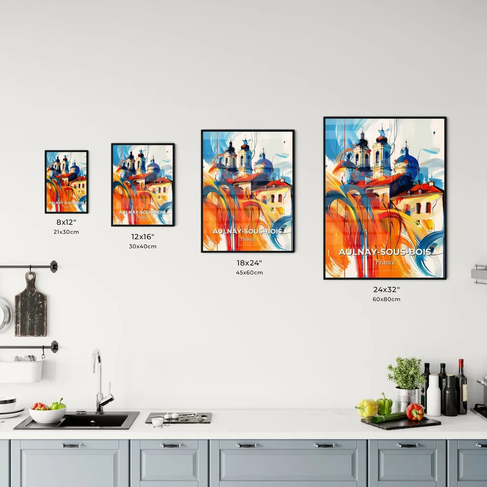 Vibrant Aulna Kitchen Art