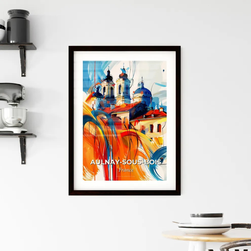 Vibrant Aulna Framed Print