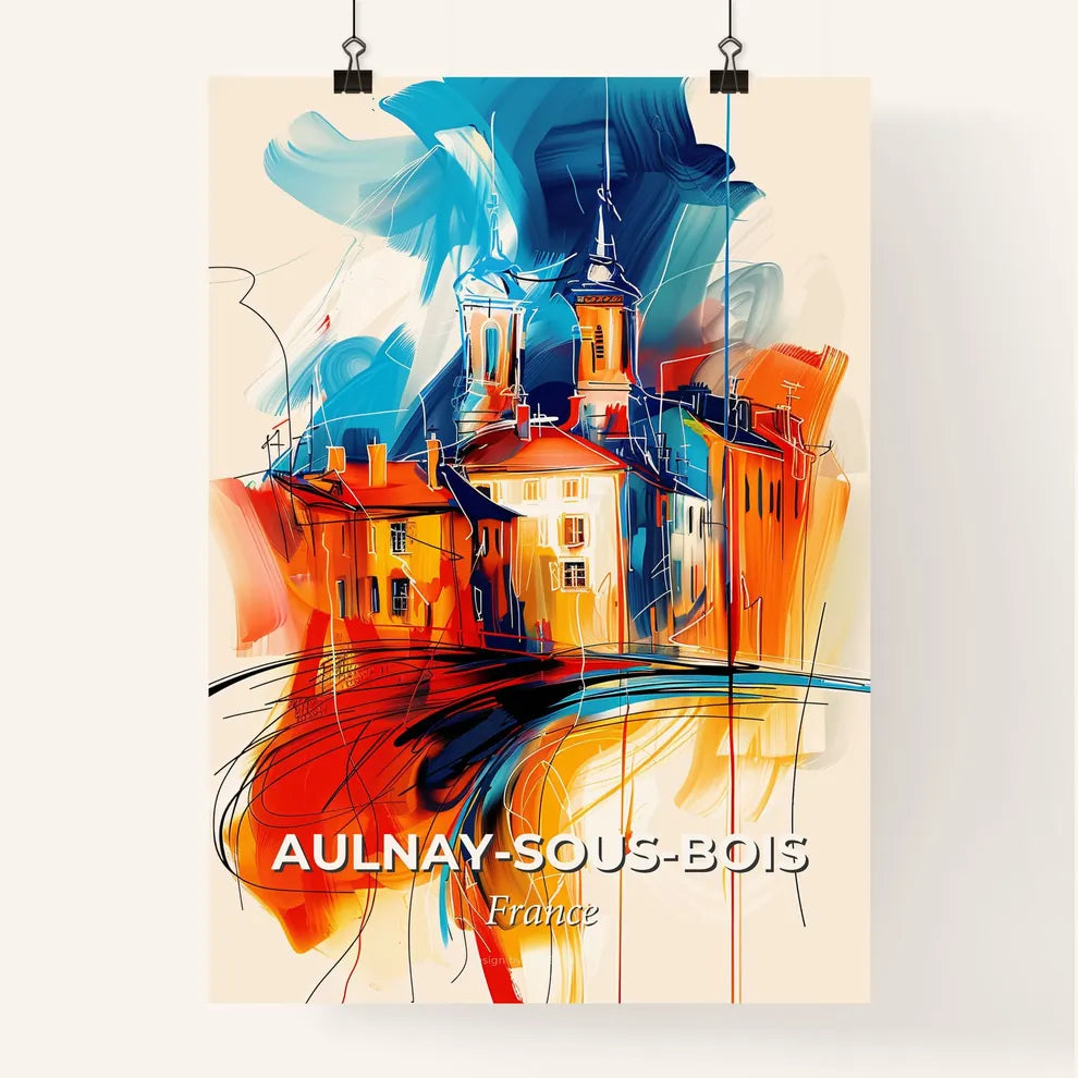 Vibrant Aulna Poster