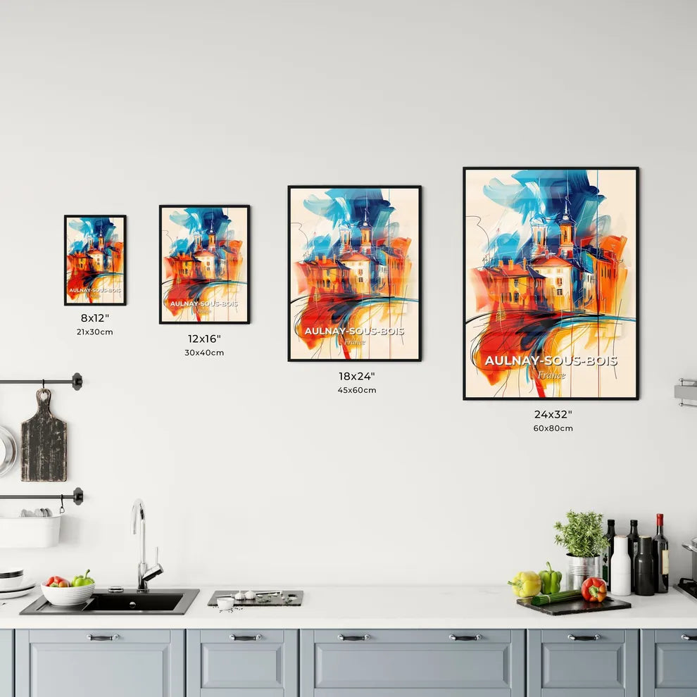Vibrant Aulna Kitchen Art