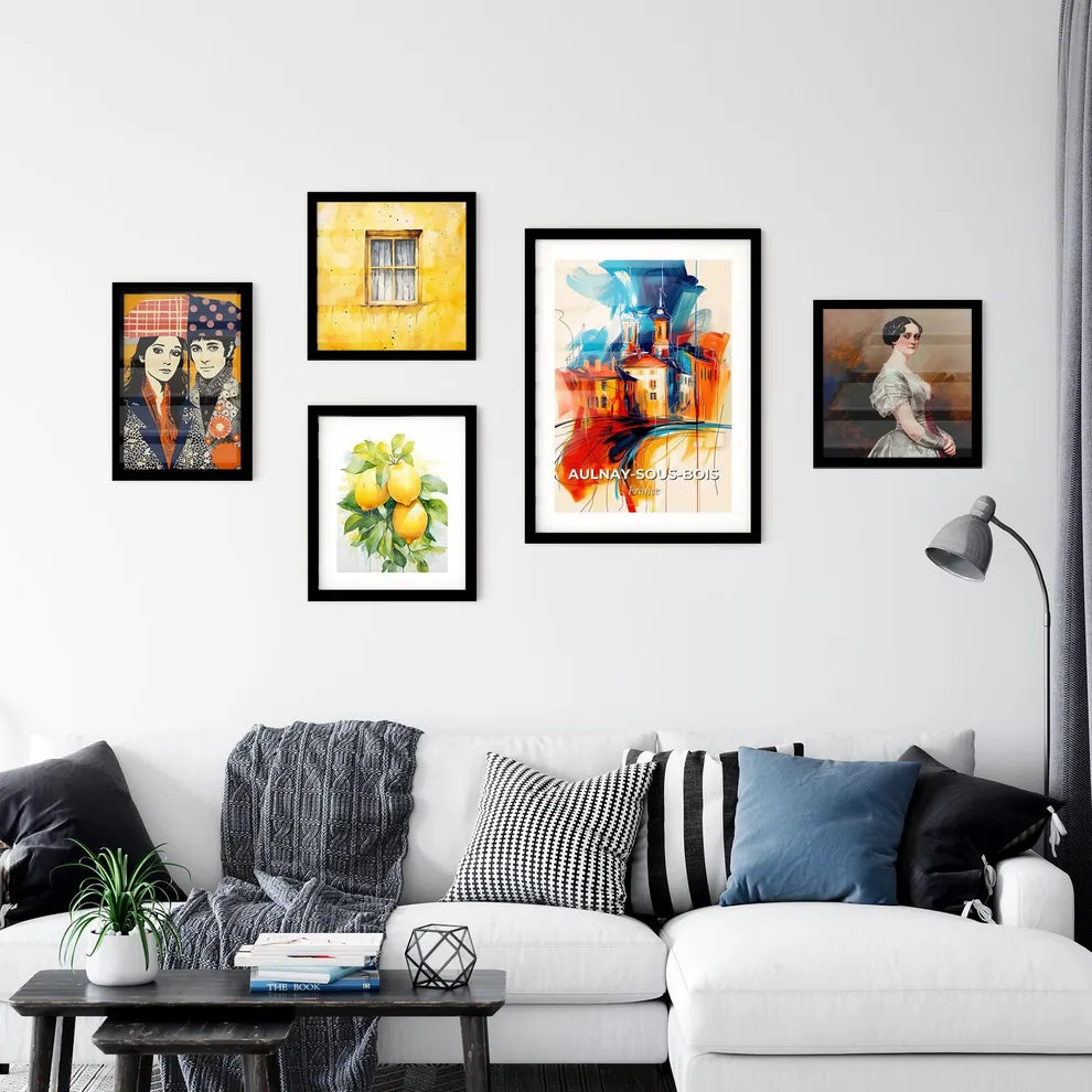 Vibrant Aulna Wall Art Collection