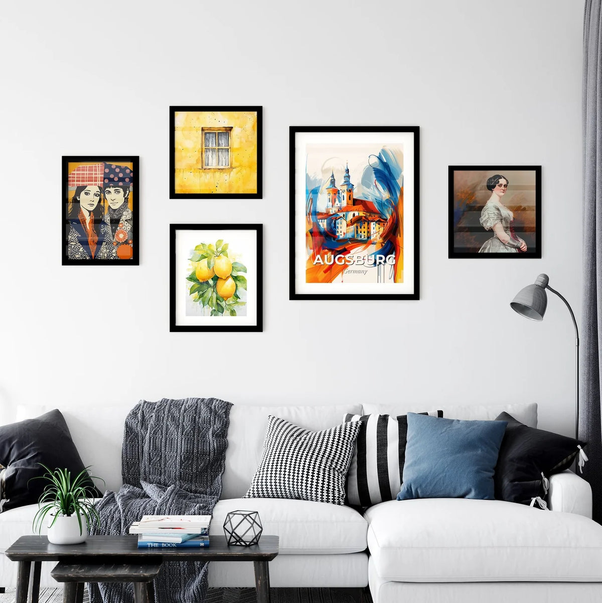 Vibrant Augsburg, Germany Wall Art Collection