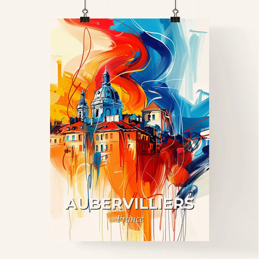 Vibrant Aubervilliers, France Poster