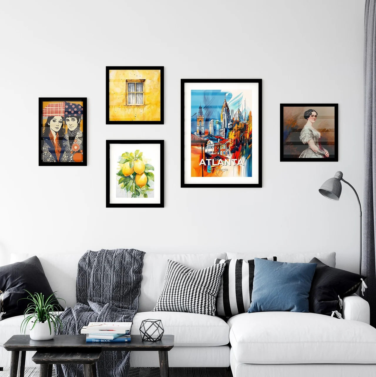 Vibrant Atlanta, Georgia Wall Art Collection