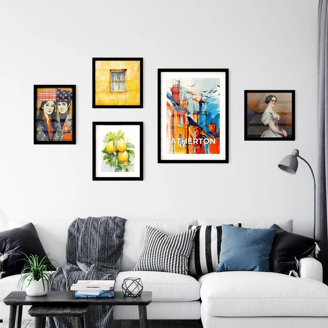 Vibrant Atherton, England Wall Art Collection