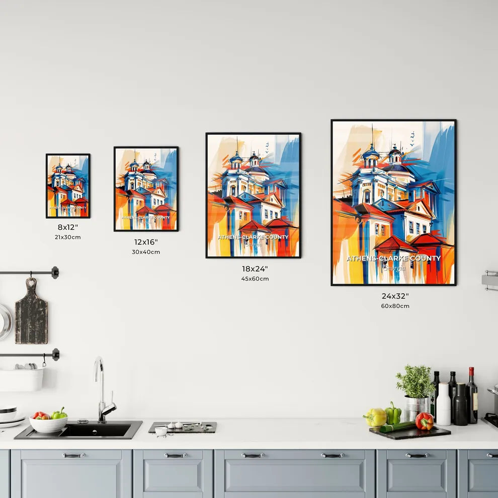 Vibrant Athen Kitchen Art