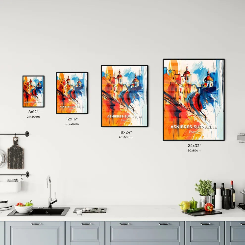 Vibrant Asnière Kitchen Art