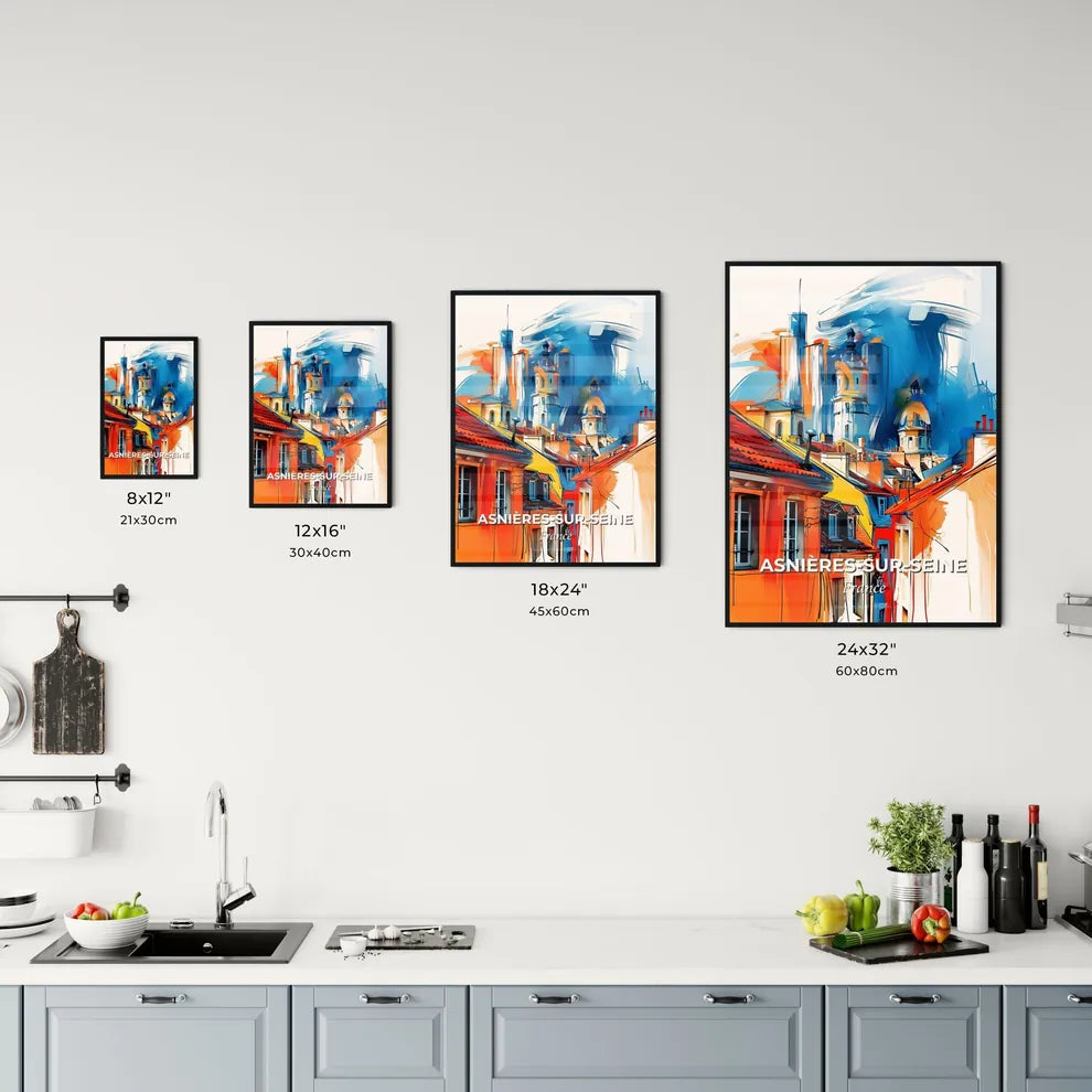 Vibrant Asnière Kitchen Art