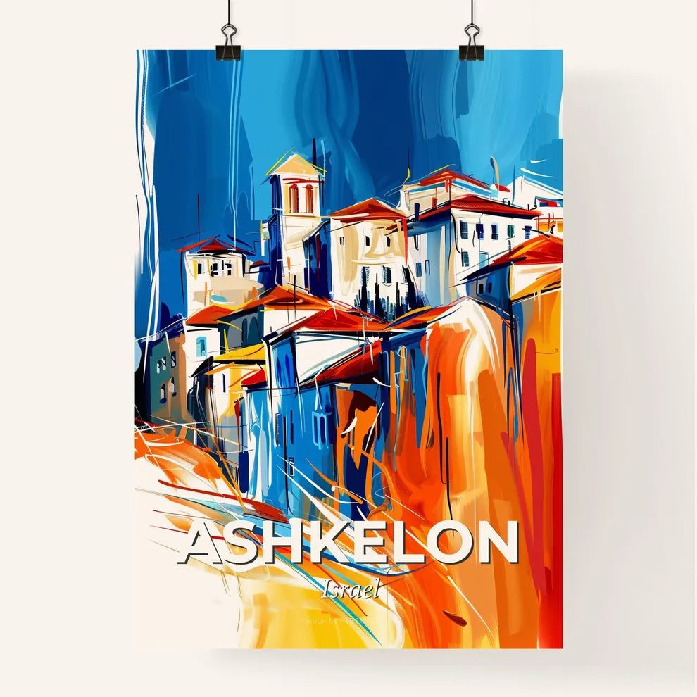 Vibrant Ashkelon, Israel Poster