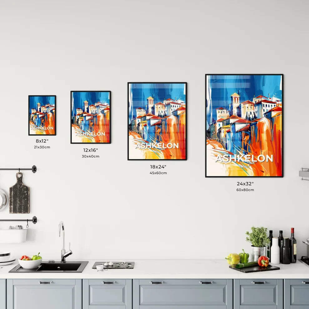 Vibrant Ashkelon, Israel Kitchen Art