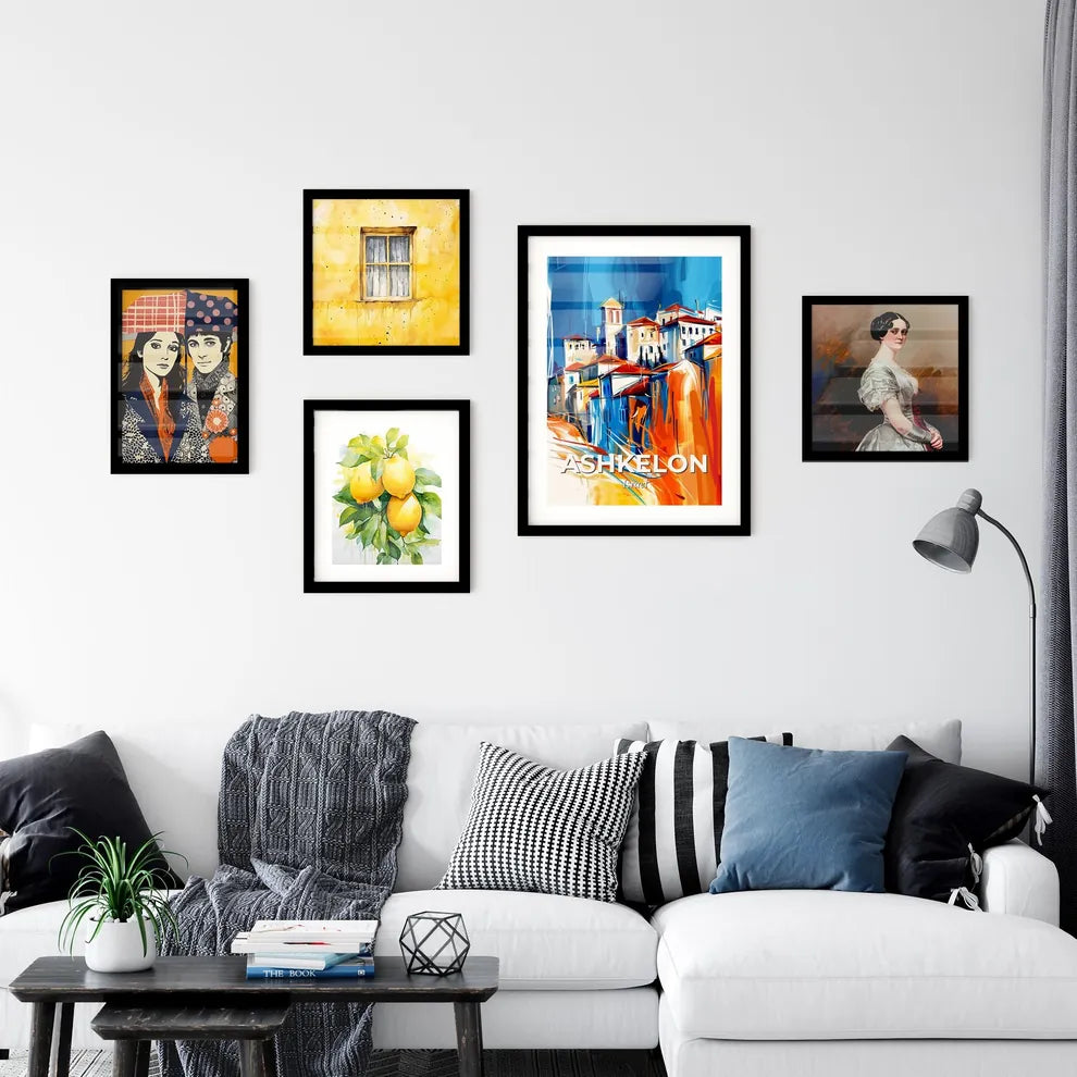 Vibrant Ashkelon, Israel Wall Art Collection