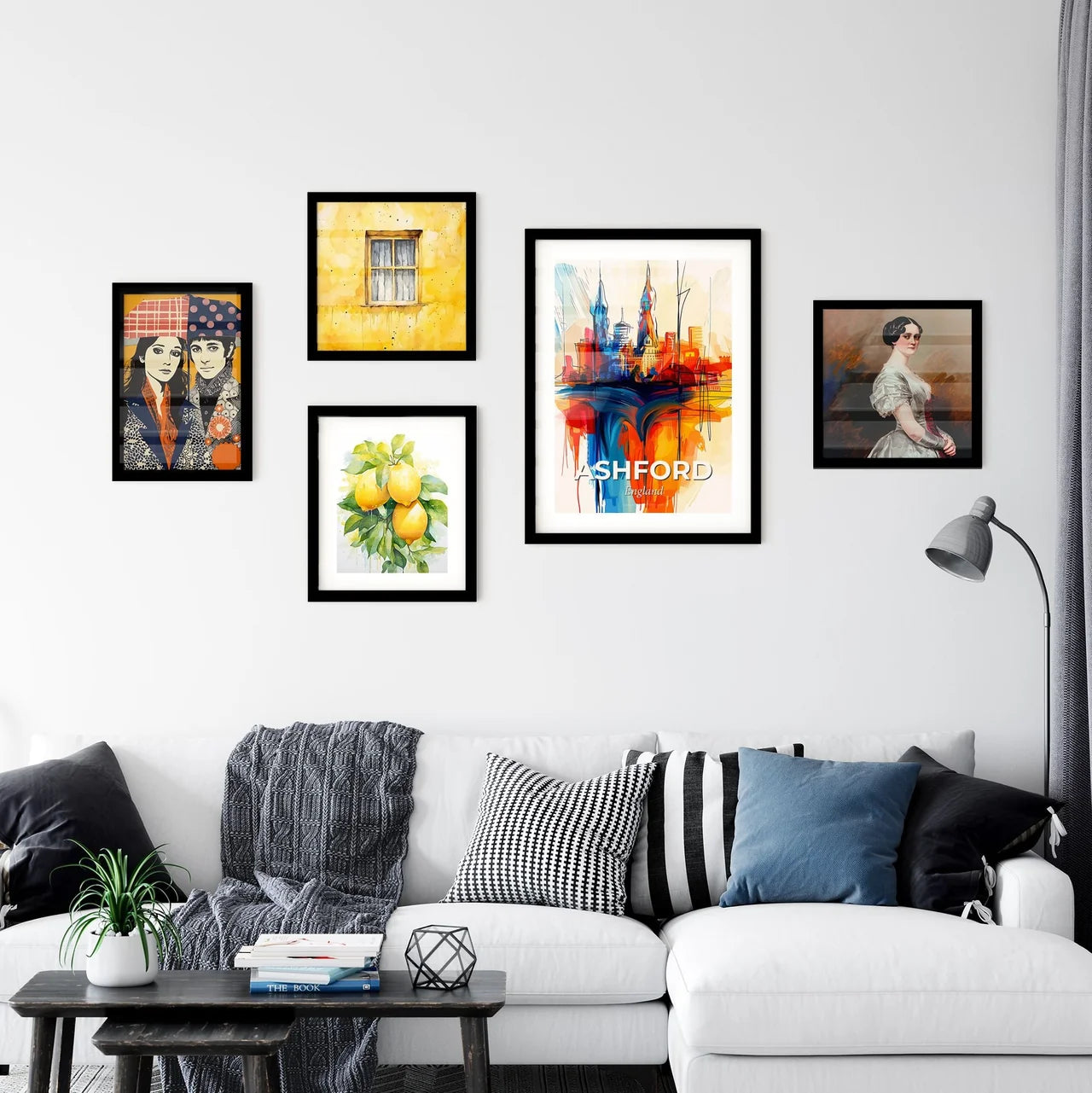 Vibrant Ashford, England Wall Art Collection