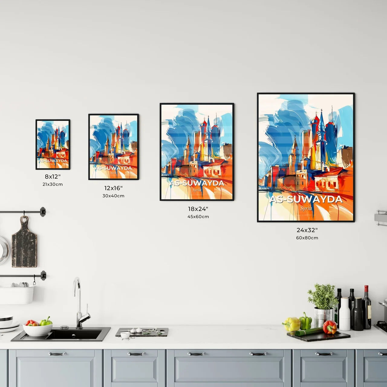 Vibrant A Kitchen Art