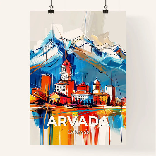 Vibrant Arvada, Colorado Poster