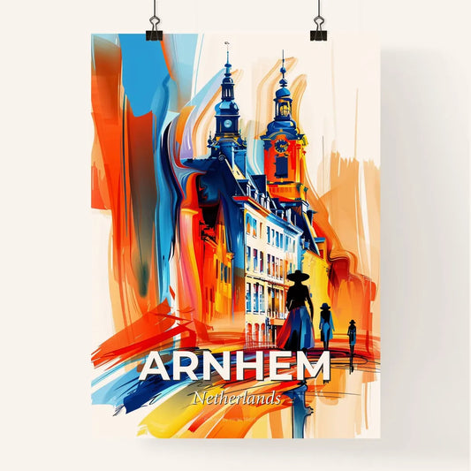 Vibrant Arnhem, Netherlands Poster