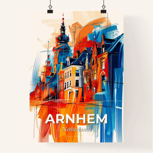 Vibrant Arnhem, Netherlands Poster