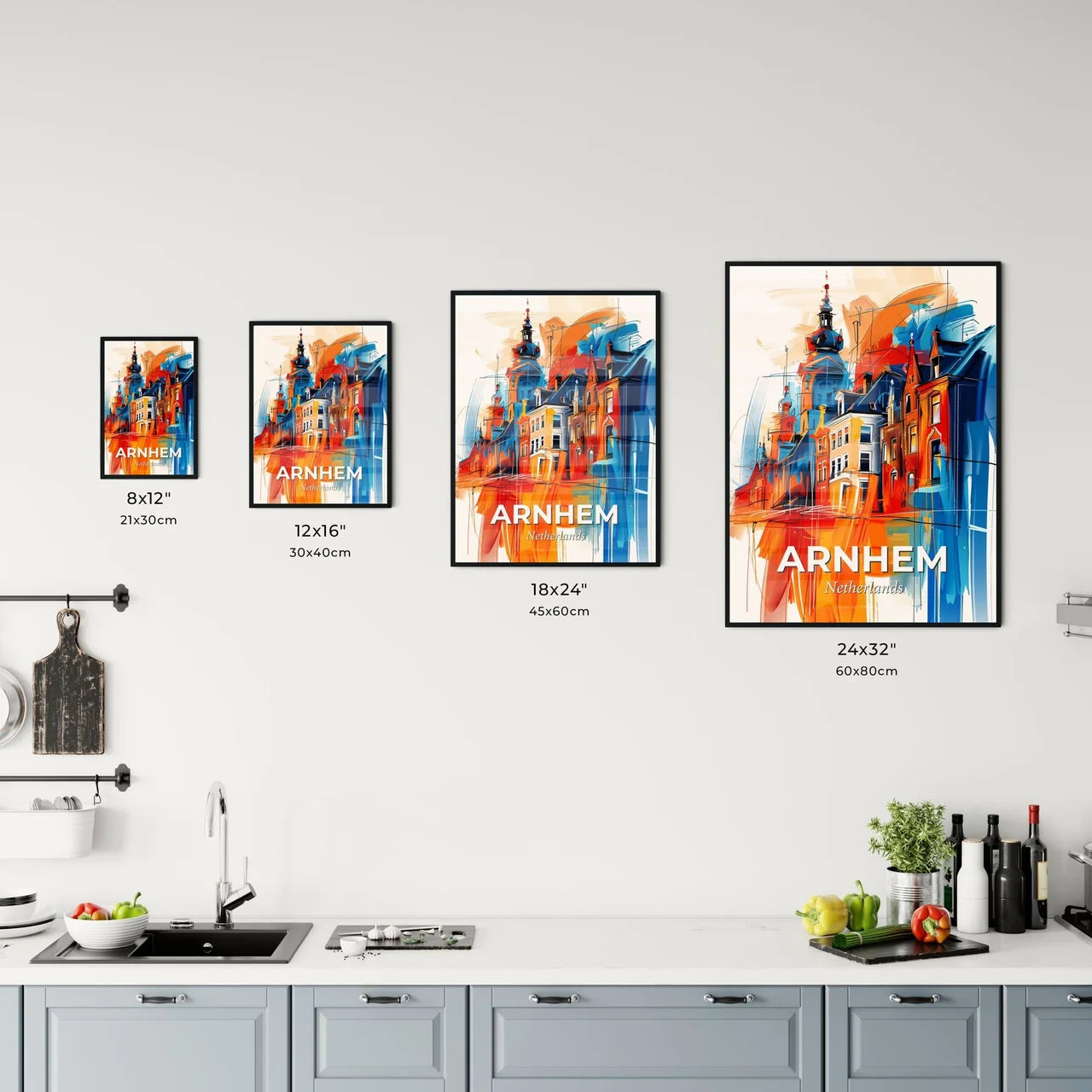Vibrant Arnhem, Netherlands Kitchen Art