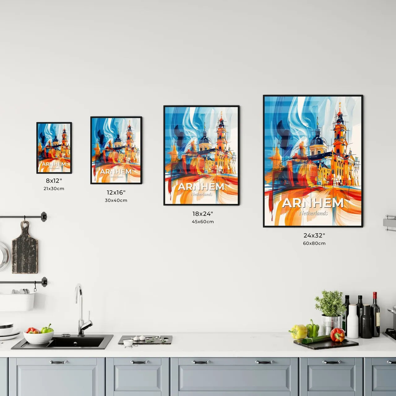 Vibrant Arnhem, Netherlands Kitchen Art