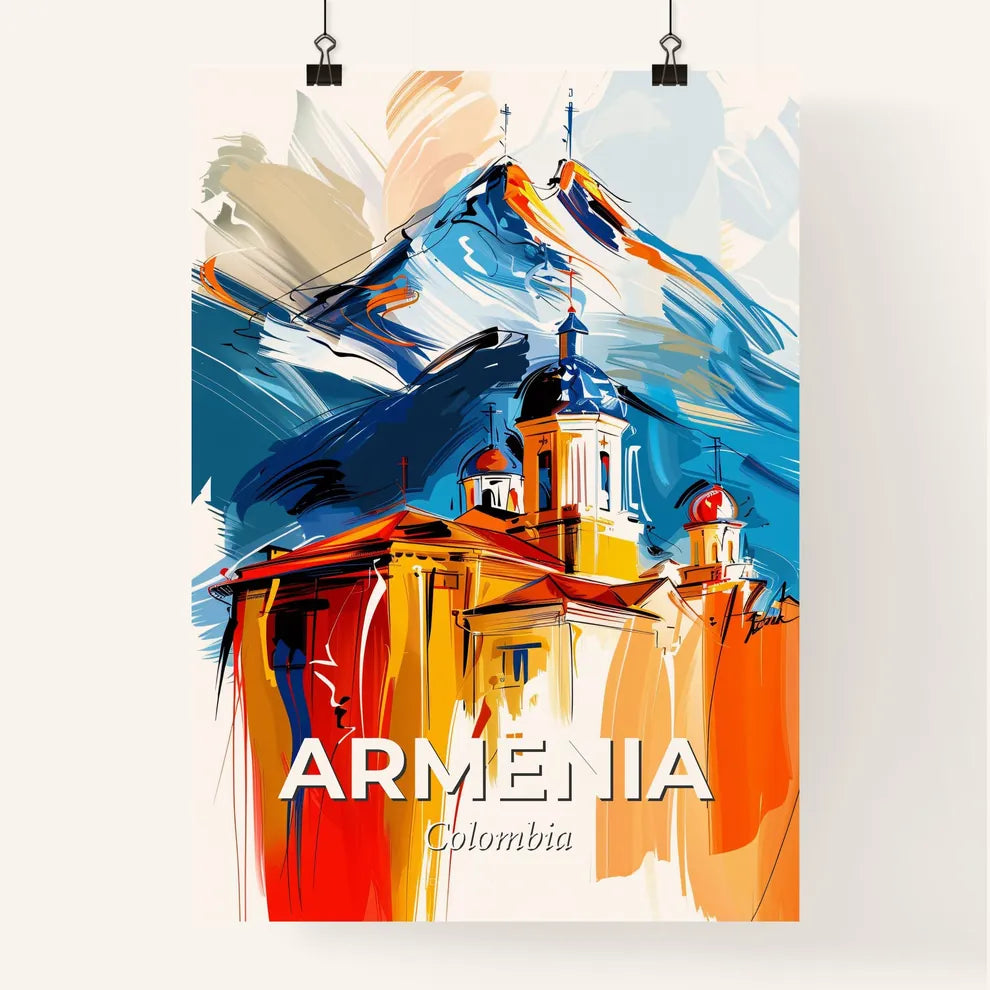 Vibrant Armenia, Colombia Poster
