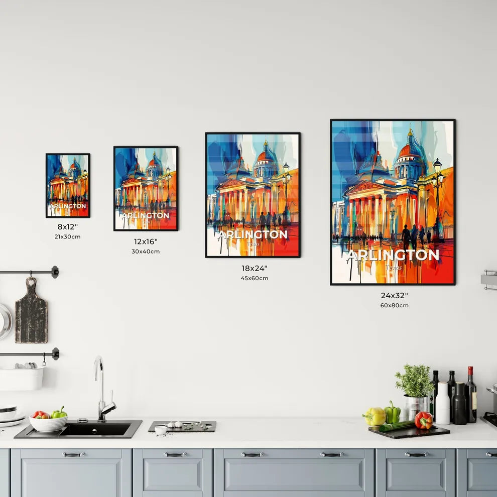 Vibrant Arlington, Texas Kitchen Art