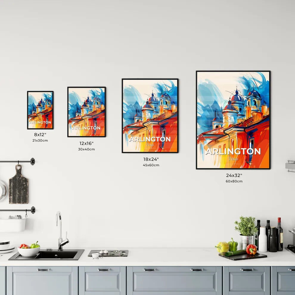 Vibrant Arlington, Texas Kitchen Art