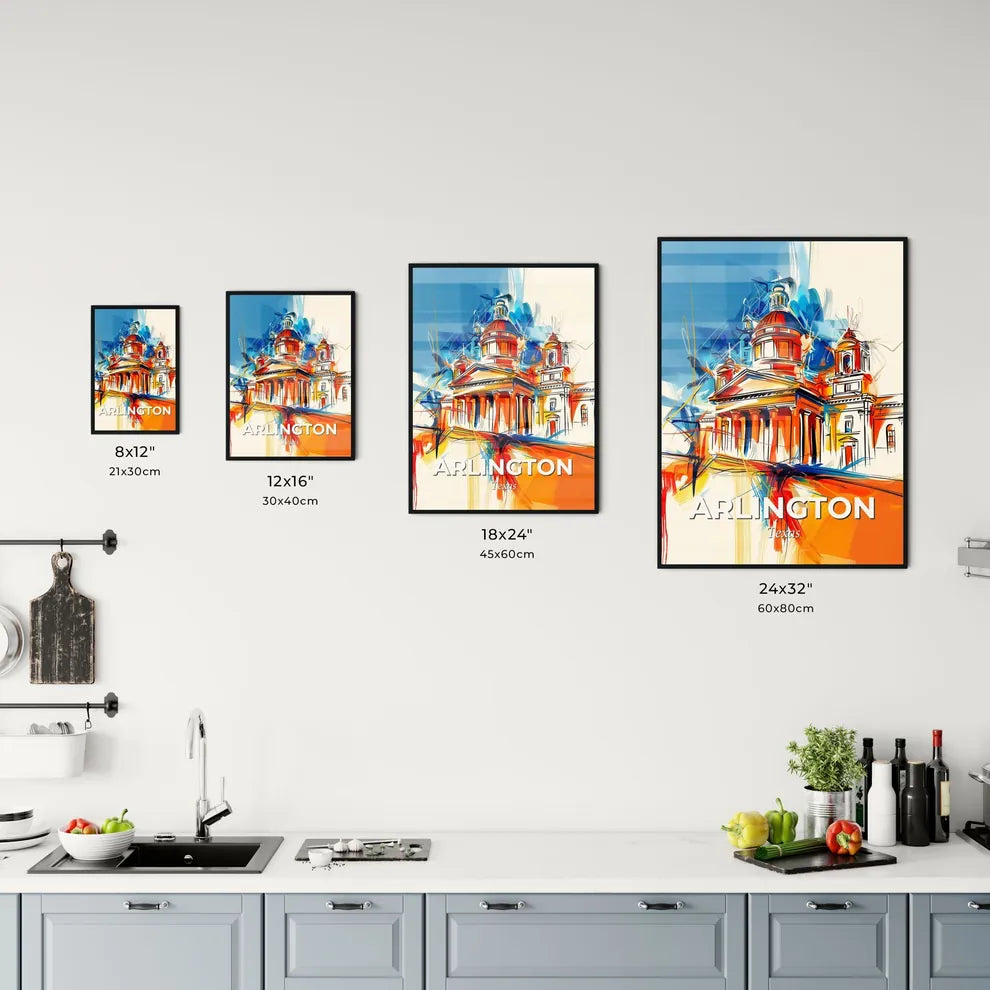 Vibrant Arlington, Texas Kitchen Art