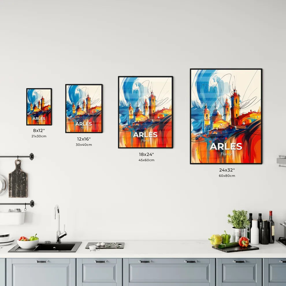 Vibrant Arles, France Kitchen Art