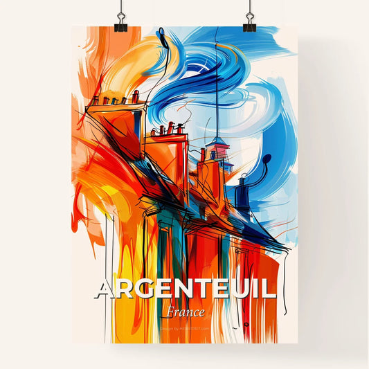 Vibrant Argenteuil, France Poster