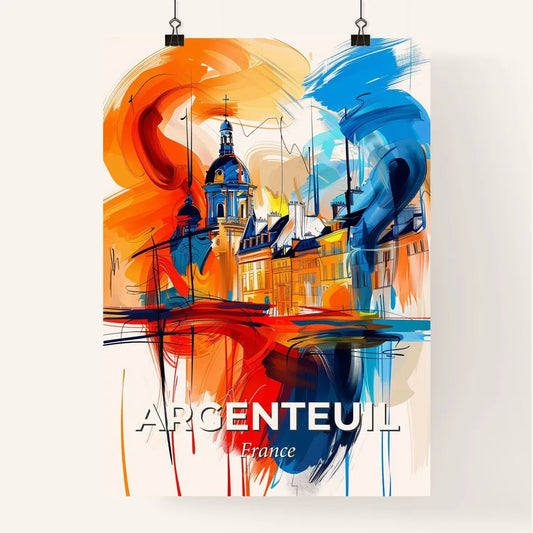 Vibrant Argenteuil, France Poster