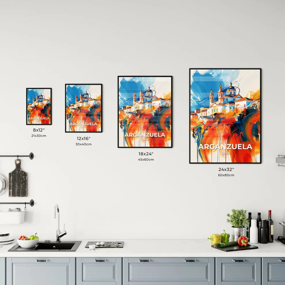 Vibrant Arganzuela, Spain Kitchen Art
