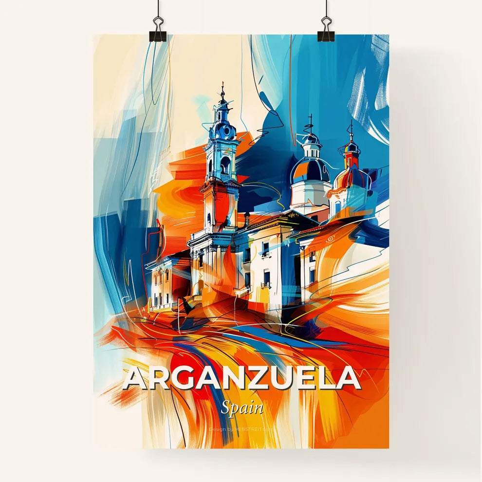 Vibrant Arganzuela, Spain Poster