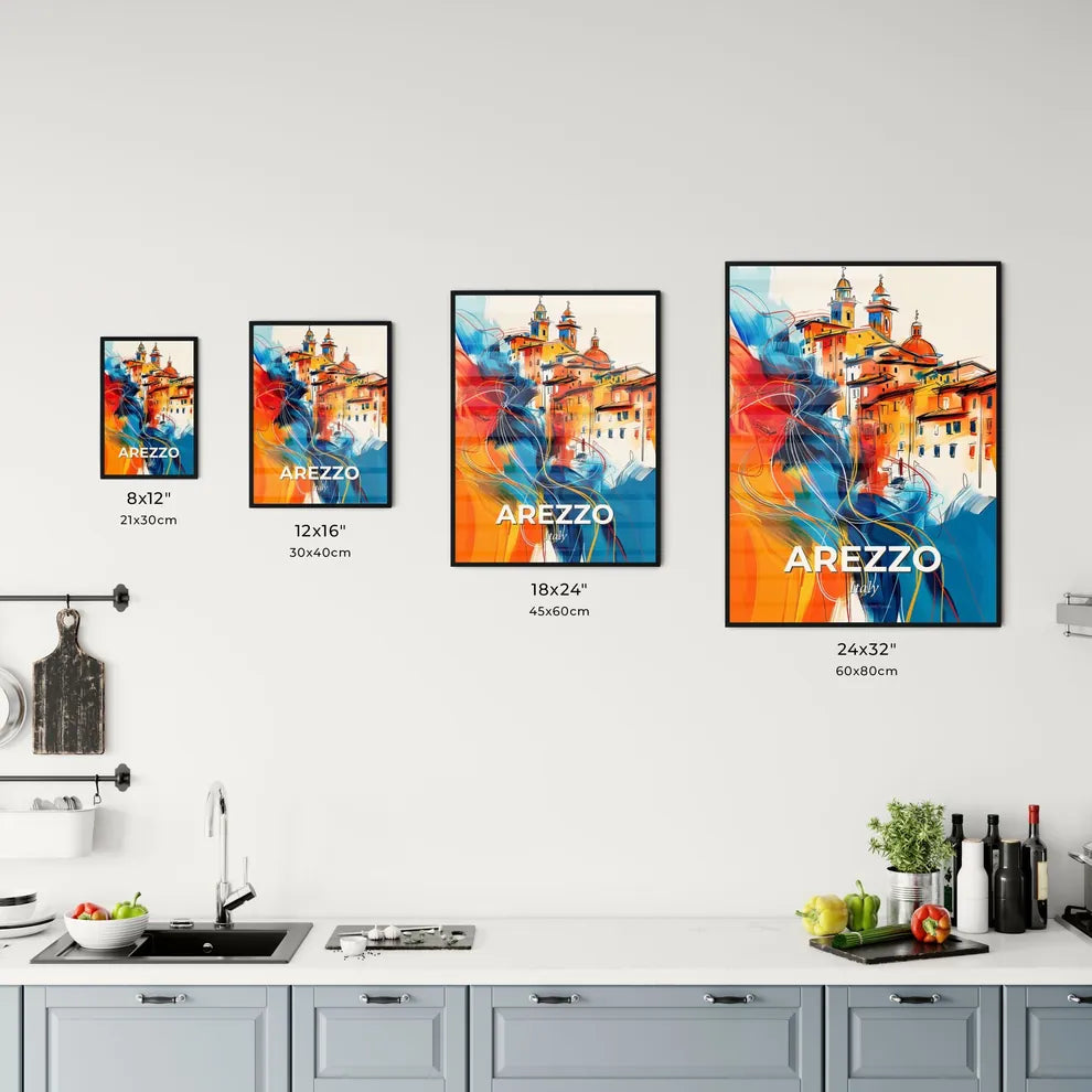 Vibrant Arezzo, Italy Kitchen Art