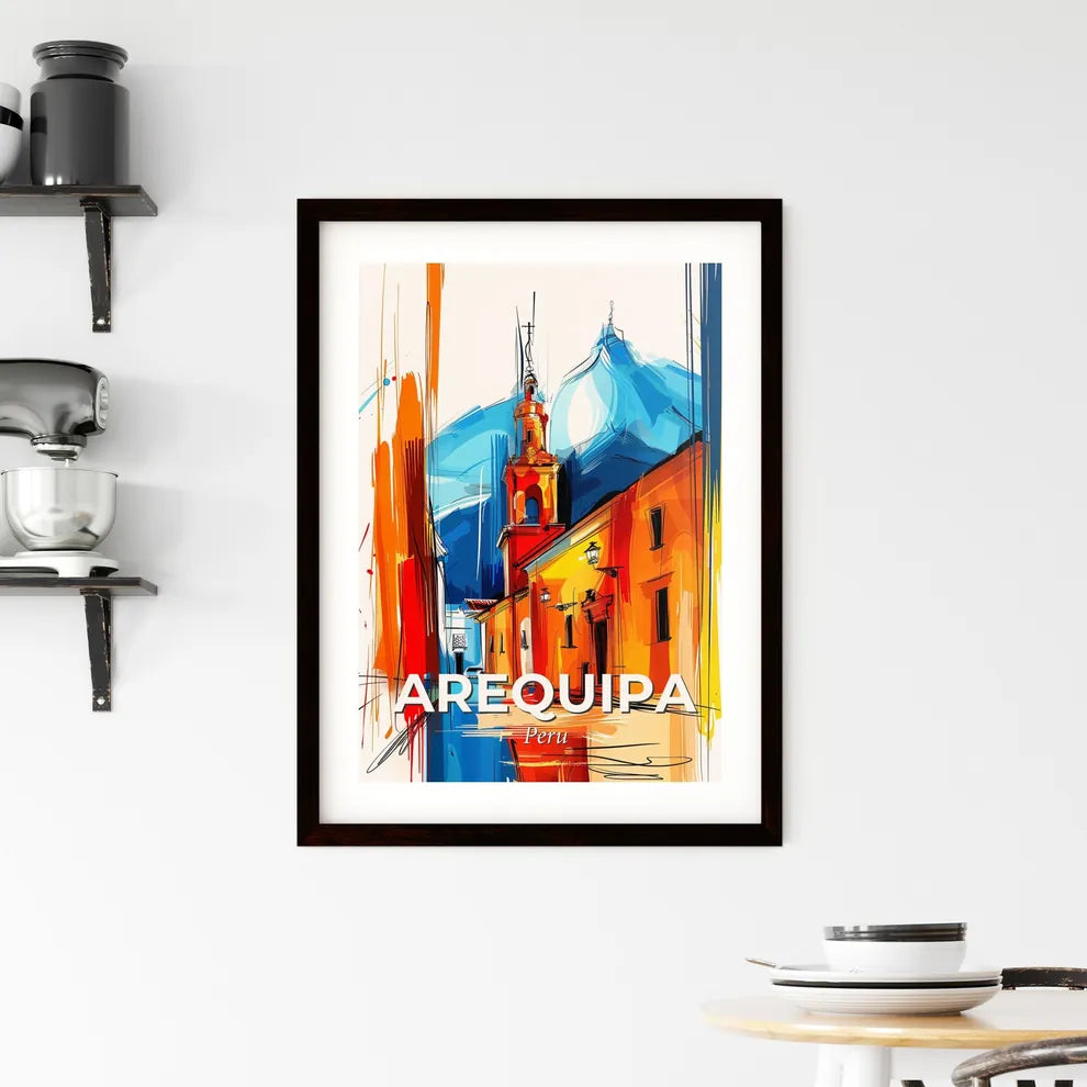 Vibrant Arequipa, Peru Framed Print