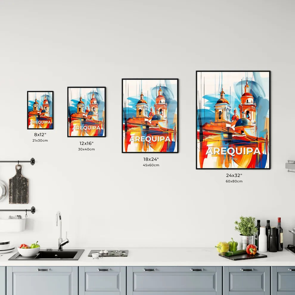 Vibrant Arequipa, Peru Kitchen Art