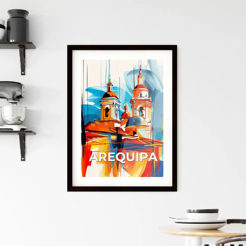 Vibrant Arequipa, Peru Framed Print
