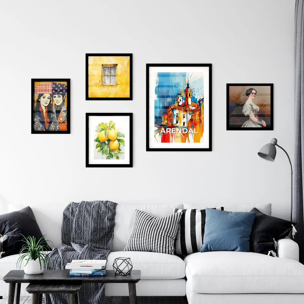 Vibrant Arendal, Norway Wall Art Collection