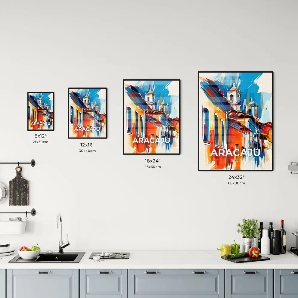 Vibrant Aracaju, Brazil Kitchen Art