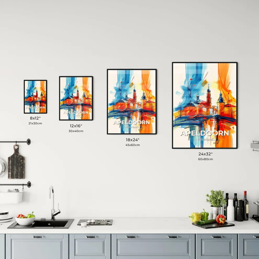 Vibrant Apeldoorn, Netherlands Kitchen Art