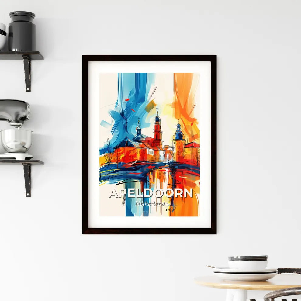 Vibrant Apeldoorn, Netherlands Framed Print