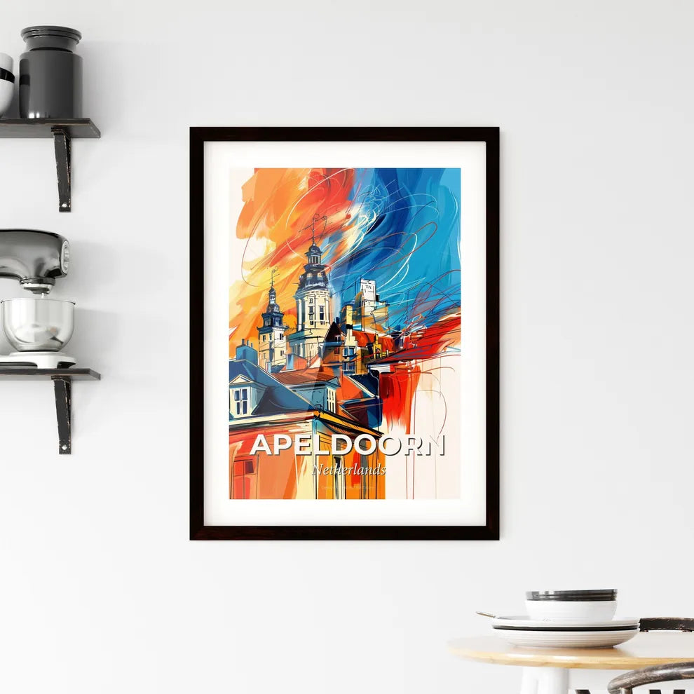 Vibrant Apeldoorn, Netherlands Framed Print