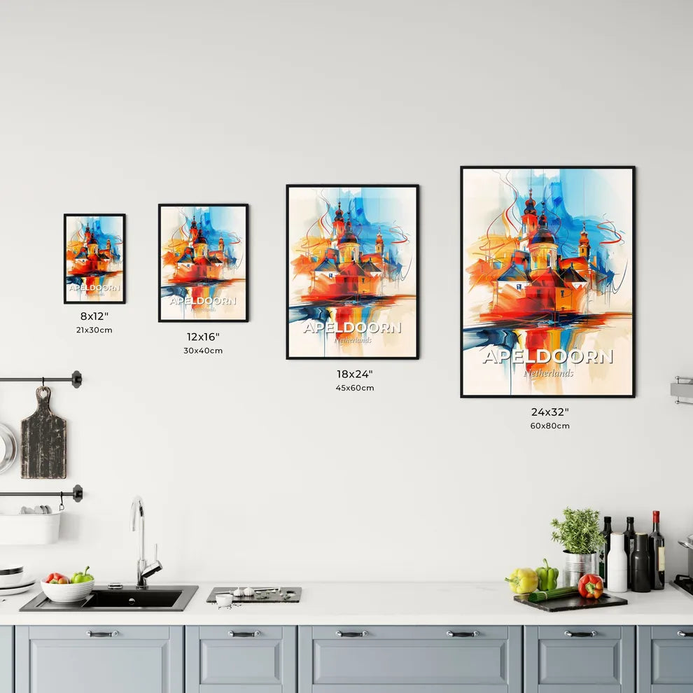 Vibrant Apeldoorn, Netherlands Kitchen Art