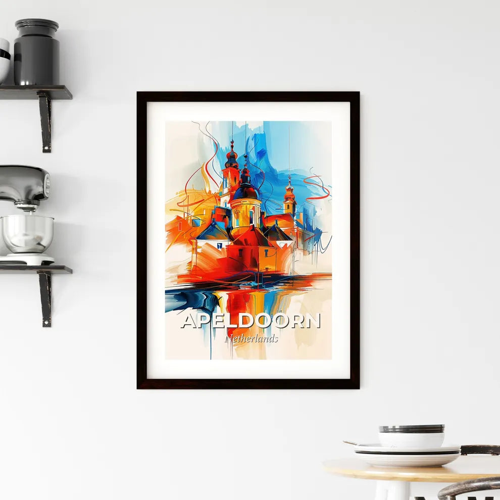 Vibrant Apeldoorn, Netherlands Framed Print