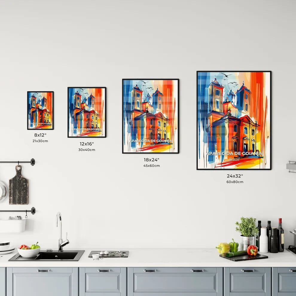 Vibrant Aparecida De Goiania, Brazil Kitchen Art