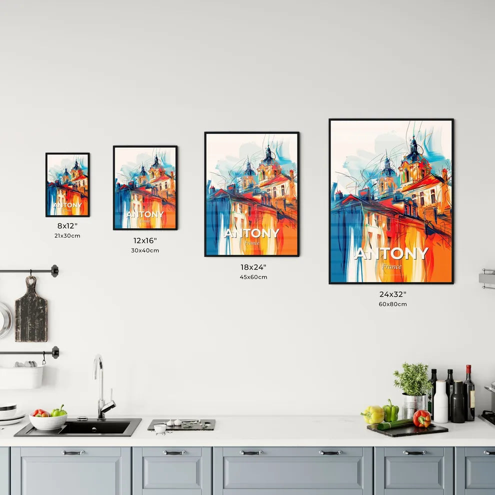 Vibrant Antony, France Kitchen Art